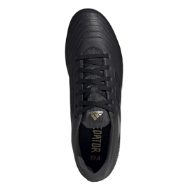 Chuteiras Adidas Predator 19.4 FxG M F35600 preto preto 2