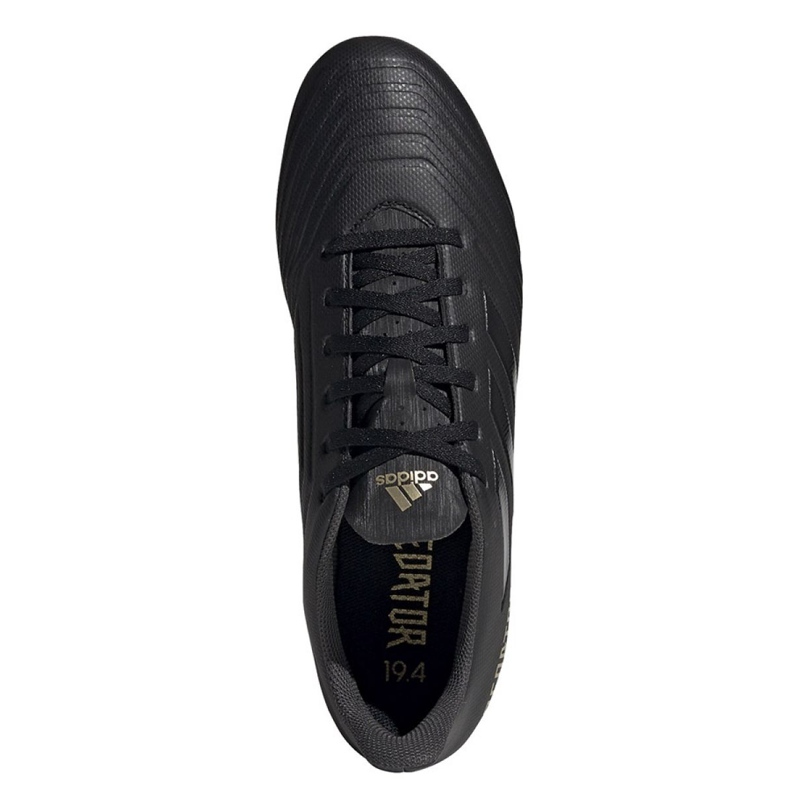 Chuteiras Adidas Predator 19.4 FxG M F35600 preto preto 2