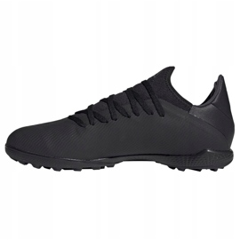Chuteiras Adidas X 19.3 Tf M F35373 preto preto 1