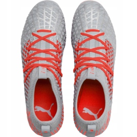 Puma Future 4.3 Netfit Fg Ag M 105612 01 chuteiras multicolorido cinza 1