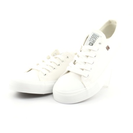 Big star 274869 tênis com cadarço branco 3 Big star 274869 tênis com cadarço branco 3