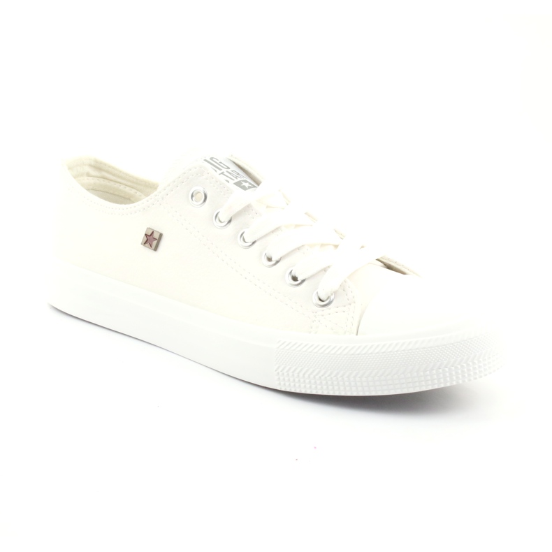 Big star 274869 tênis com cadarço branco 1 Big star 274869 tênis com cadarço branco 1