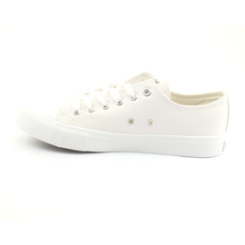 Big star 274869 tênis com cadarço branco 2 Big star 274869 tênis com cadarço branco 2