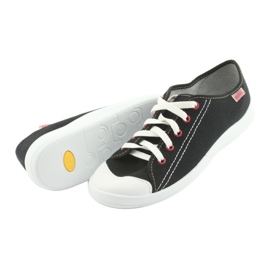 Sapatos juvenis Befado 244T019 branco preto 5
