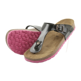 Chinelos médicos BIOX pretos 4