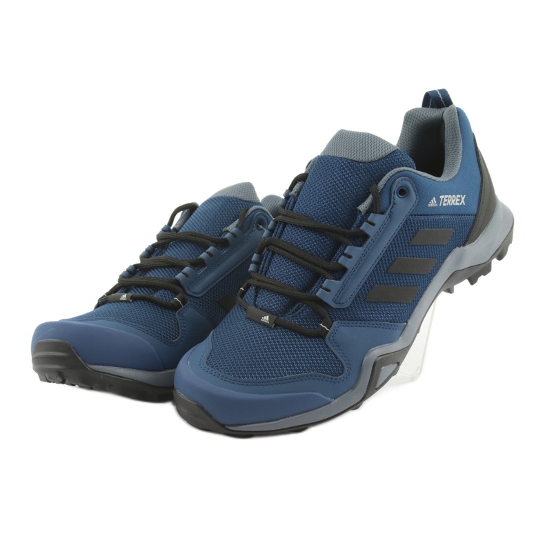Sapatos de trekking adidas Terrex AX3 M BC0527 preto azul marinho cinza 2