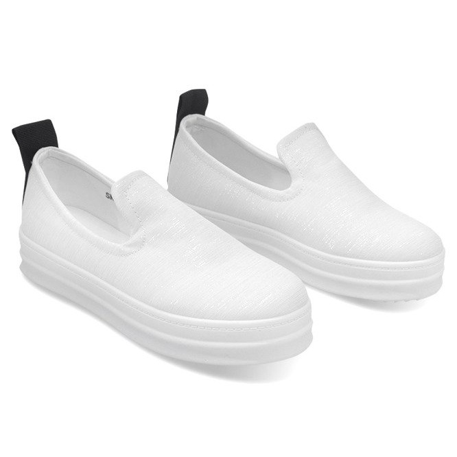 Love Slip On SK74 Branco Slip-On Tênis 1