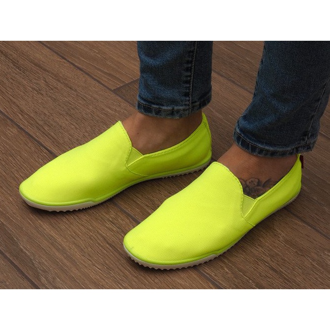 Tênis Lycra BL180 Amarelo Slip-On 1