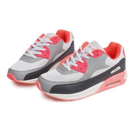 Tênis esportivos B306A-38 Branco preto cinza multicolorido 2