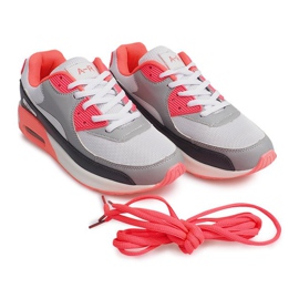 Tênis esportivos B306A-38 Branco preto cinza multicolorido 1