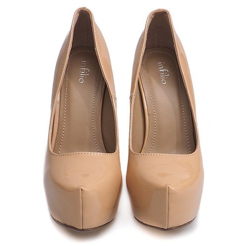 Pinos lacados na plataforma LE107 Beige bege 1