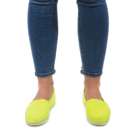 Tênis Lycra PT7205 Amarelo Slip-On 2