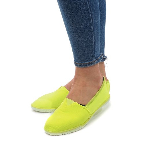 Tênis Lycra PT7205 Amarelo Slip-On 1