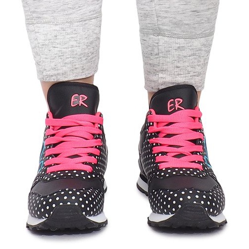 Tênis esportivos B1573-1 preto multicolorido 1