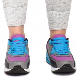 Tênis esportivos H2002-3 preto multicolorido 1