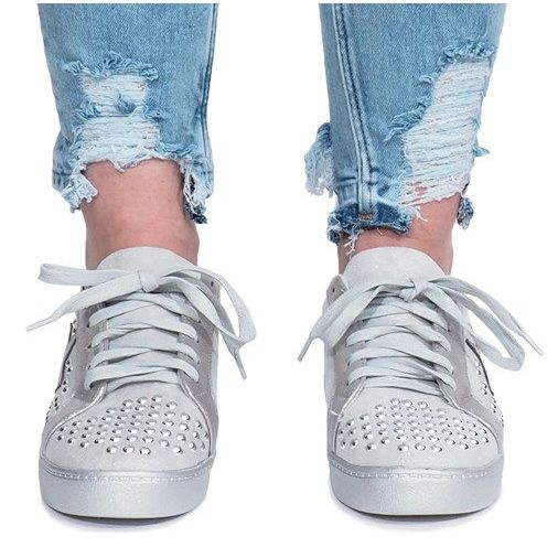 Tênis cinza das estrelas de Angers 1