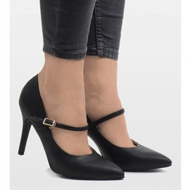 Preto clássico de salto alto Montr 1 Preto clássico de salto alto Montr 1