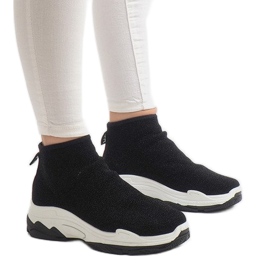 Tênis esportivos pretos A88-22 1