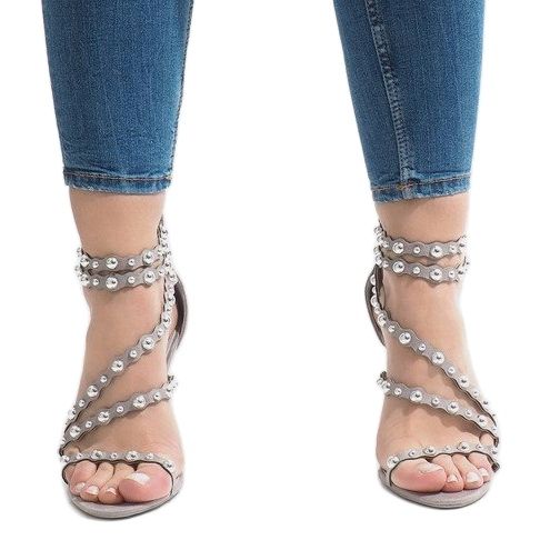 Saltos abertos cinza LE042P 2