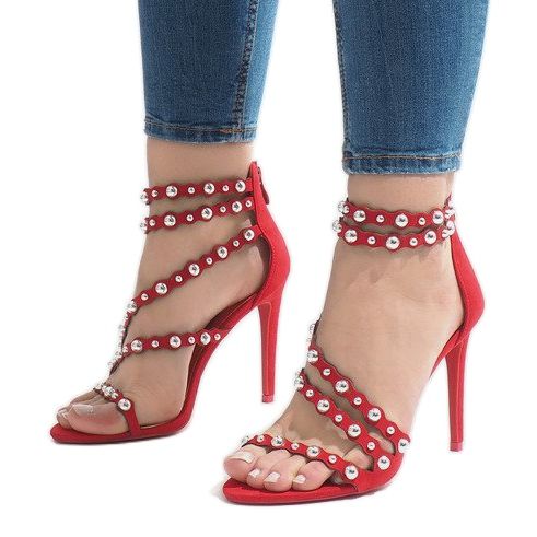 LE042P vermelho de salto descoberto 1