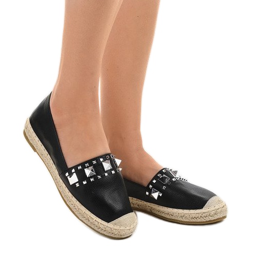 Alpercatas pretas com 1706 tachas preto 2 Alpercatas pretas com 1706 tachas preto 2