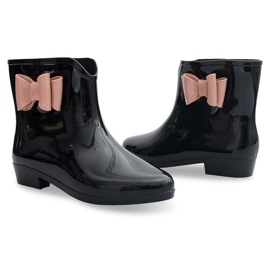 Botas Wellington com laço NEW2 Preto 2