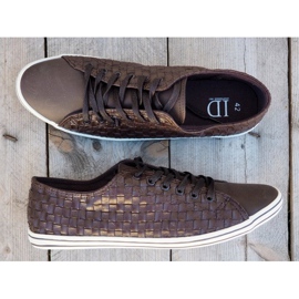 Sapatos elegantes CY030 Camel marrom 1