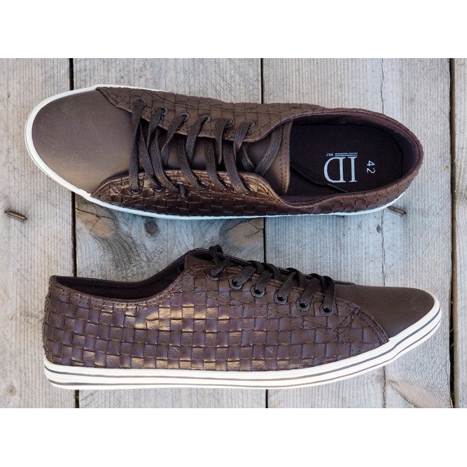 Sapatos elegantes CY030 Camel marrom 1