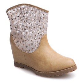 Botas de tornozelo Openwork 7010 -16 Khaki cáqui 1