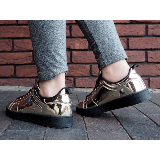 Tênis Q45 Gold dourado 2