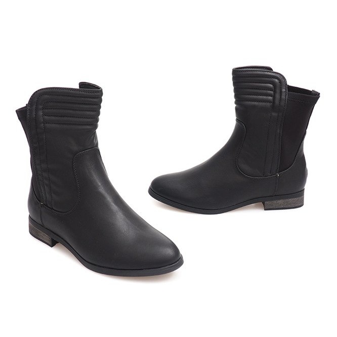 Botas quentes clássicas CN711 Preto 2