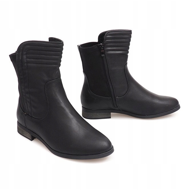 Botas quentes clássicas CN711 Preto 1
