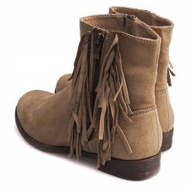 Botas de camurça quente Boho RMB-19 Khaki cáqui 2