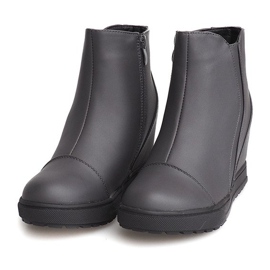 Tênis cunha J0029A cinza 1