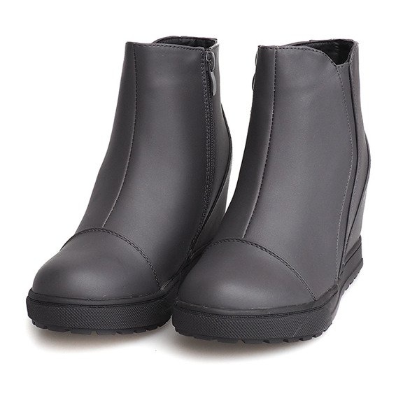 Tênis cunha J0029A cinza 1