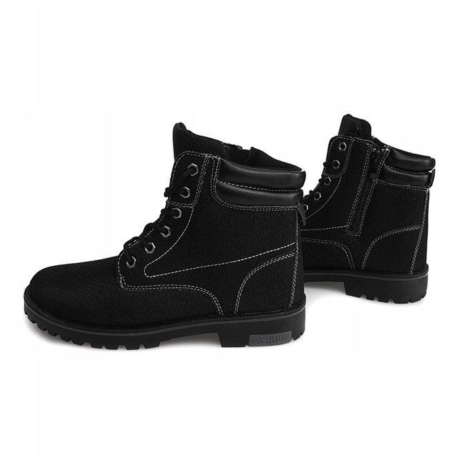 Timberki Trappers TL042-11 Preto 2