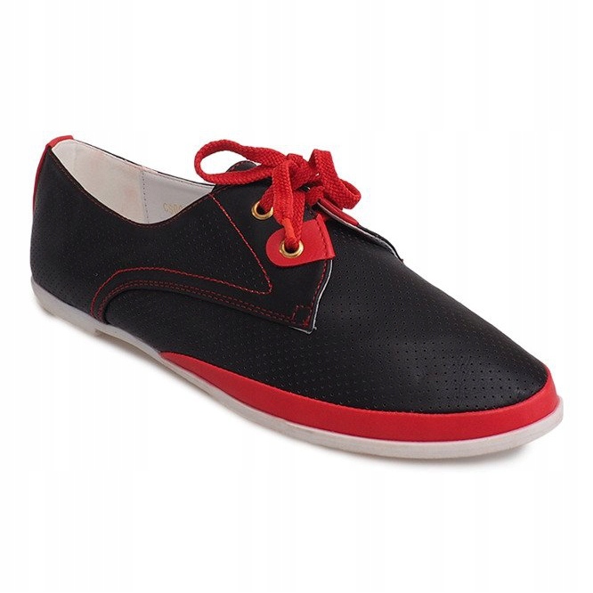 Sapatos Openwork Jazz CS002 Preto 1 Sapatos Openwork Jazz CS002 Preto 1