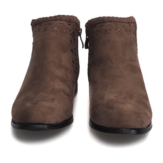 Botas de camurça Botas Chelsea 100-602 Khaki cáqui 2