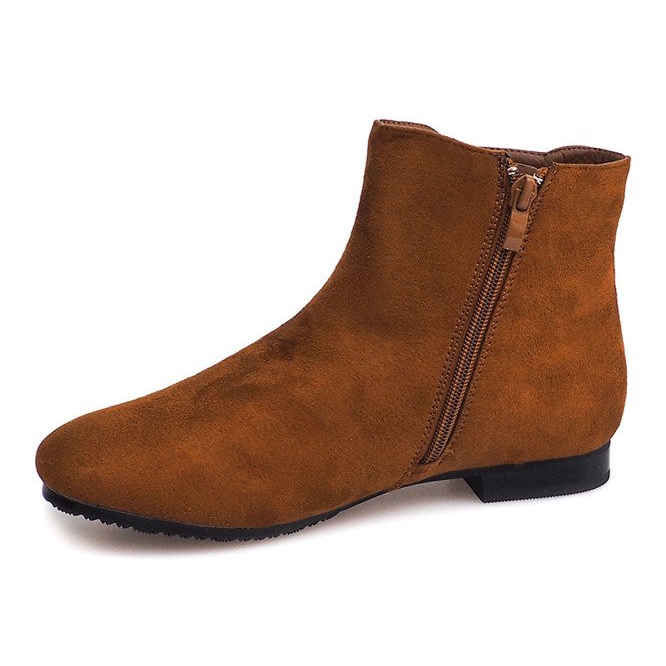 Botas de camurça Botas Chelsea 7-133 Camel castanho 1