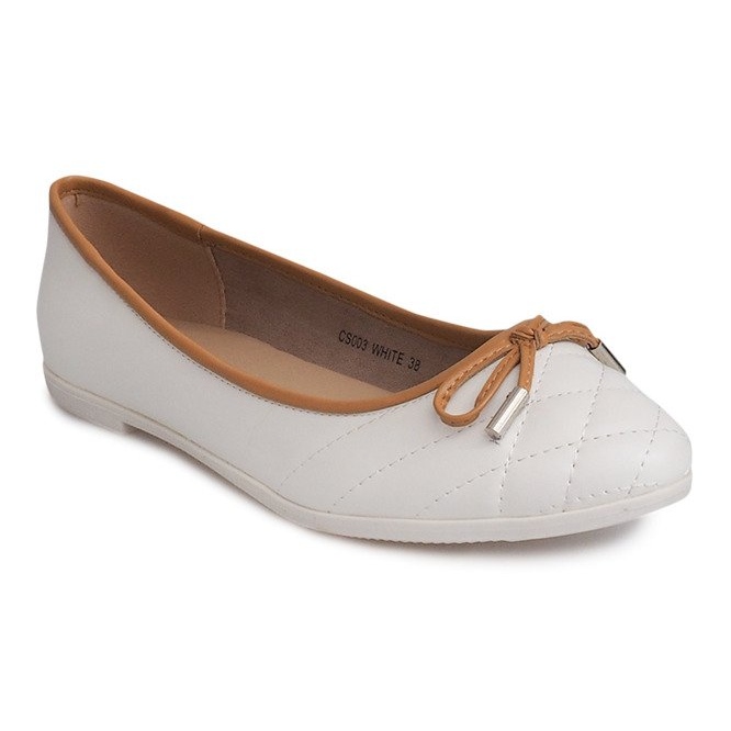 Bailarinas com arco CS003 branco 1