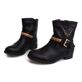 Botas Openwork Cowboy HC230 Preto 1