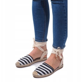 Sandálias Alpercatas Ballerinas 6368 Pretas preto 1