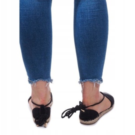 Sandálias Alpercatas Ballerinas 6333 Pretas preto 1