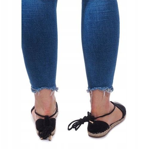 Sandálias Alpercatas Ballerinas 6333 Pretas preto 1