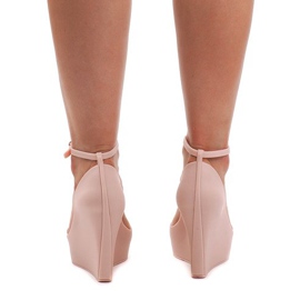 Meliski Open Wedge PT67 Beige bege 1