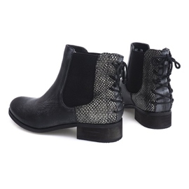 Botas Botas Jodhpur B150S-KB pretas preto 2