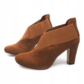 Botas de camurça em camelo post 7-206 castanho 1