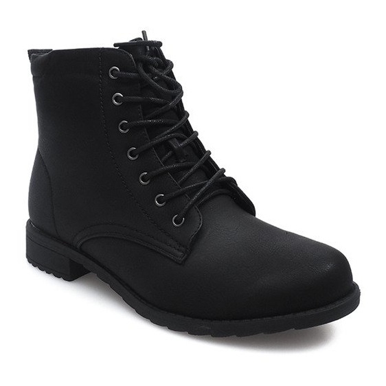 Botas de madeira J01 Preto 2