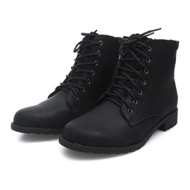 Botas de madeira J01 Preto 1