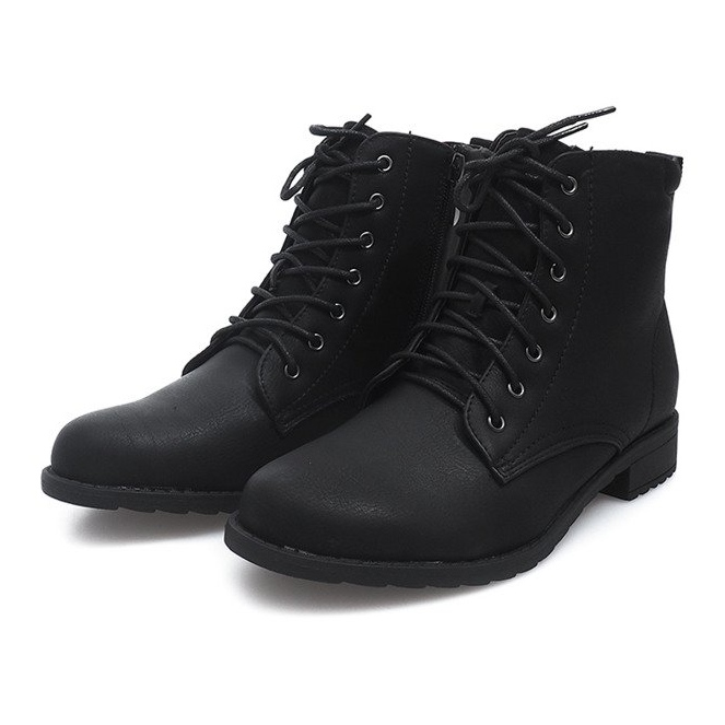 Botas de madeira J01 Preto 1